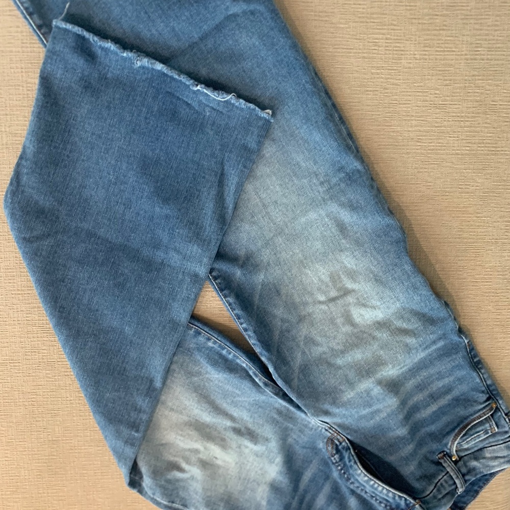 KUT wide leg cropped jeans